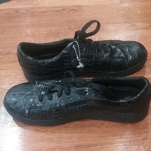 Jacob Arabo black crocodile shoes - Picture 4 of 7
